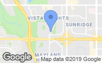 Map of Acadia, AB