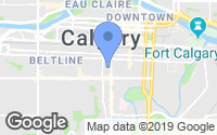 Map of Acadia, AB