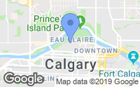 Map of Acadia, AB