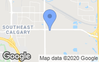 Map of Acadia, AB