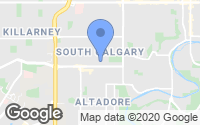 Map of Acadia, AB