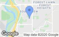Map of Acadia, AB