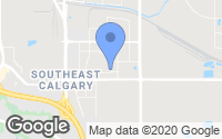Map of Acadia, AB