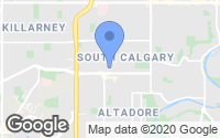 Map of Acadia, AB